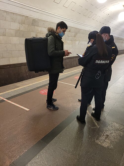 Policía rusa